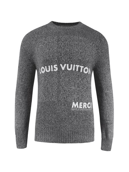 louis vuitton merci sweater|louis vuitton sweatshirts for men.